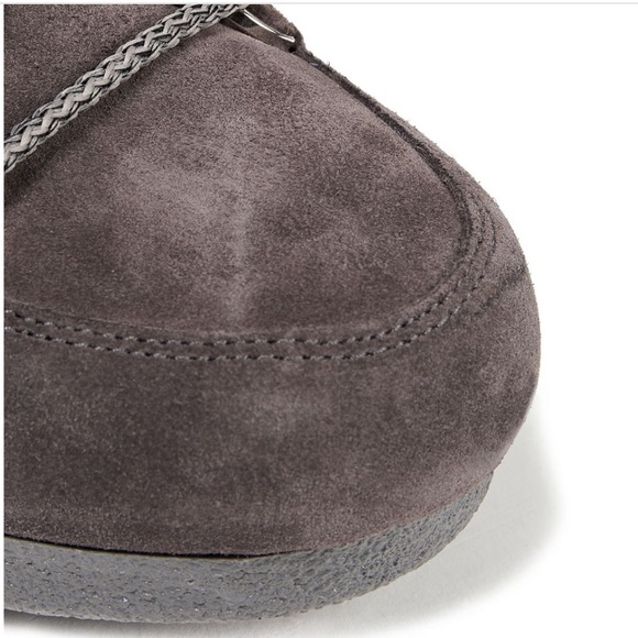 MOON BOOT Far Side Low in Gray Suede sz37 - Picture 4 of 13